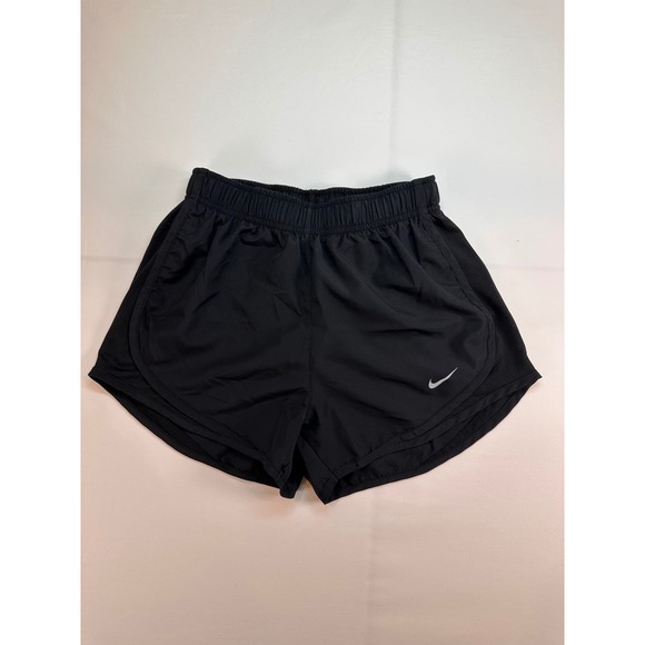 Nike Pants - Nike Dri-FIT Womens Running Shorts Black Mesh Panels Size XS Athletic Gym 3in